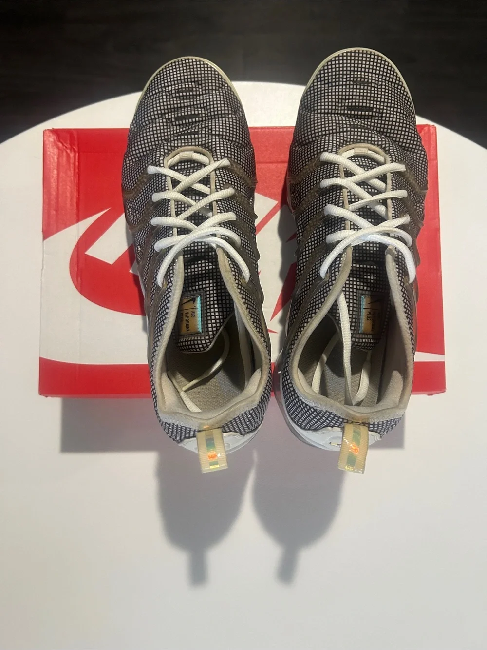 Nike Air VaporMax Plus “Grid Print” Men’s Size 11.5